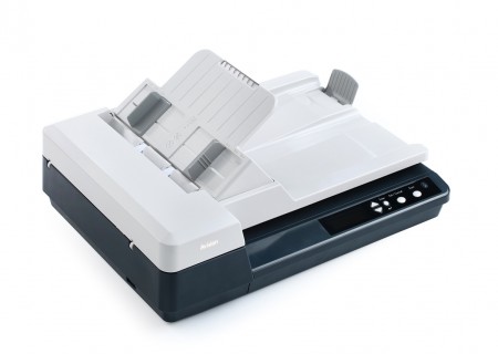 Avision AV620N je Mrežni Skener A4 formata, brzine skeniranja do 25 listova ili 50 stranica u minuti, kapacitetom ulagača od 50 listova i dnevnim kapacitetom obrade 2500 stranica
